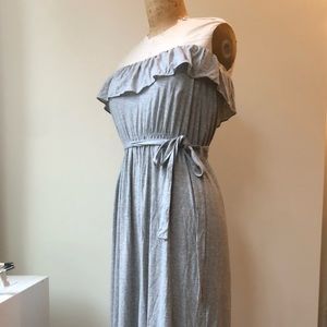 Grey Coverup Dress - Jersey